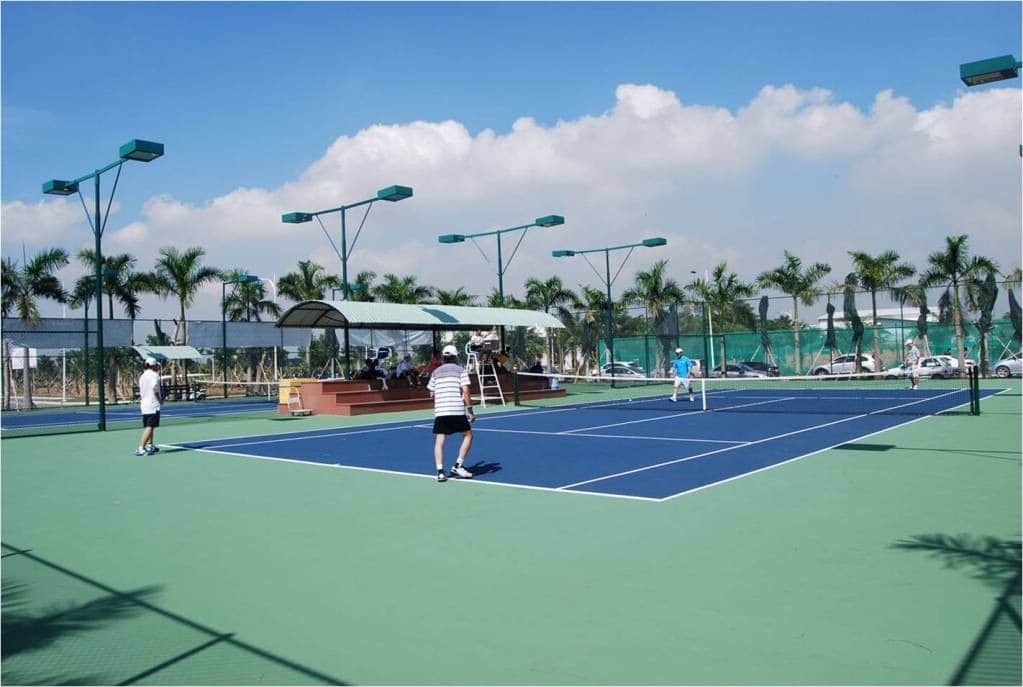 tiêu chuẩn thi công sân tennis
