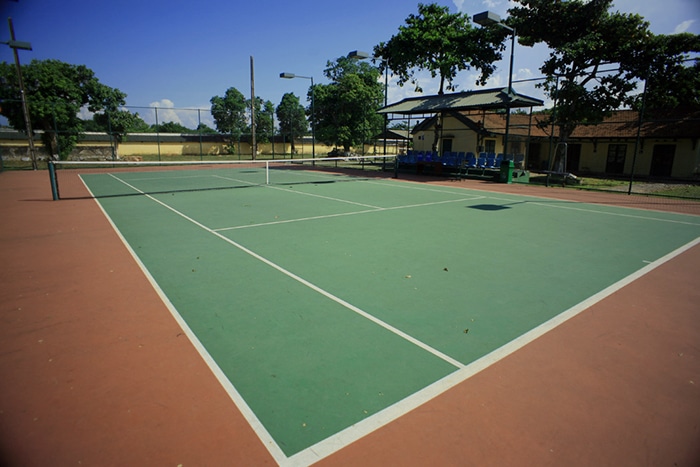 cấu tạo sân Tennis